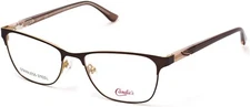 Candie's CA0160 047 Brown Gold Plastic Optical Eyeglasses Frame 52-17-140 RX