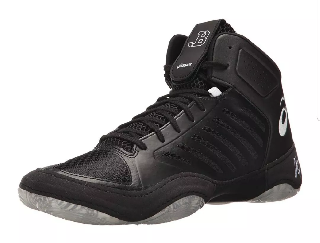 ASICS Mens JB Elite III Wrestling Shoe 5 M US Black White eBay