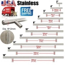 T Bar Pulls Handles Stainless Steel Kitchen/B...