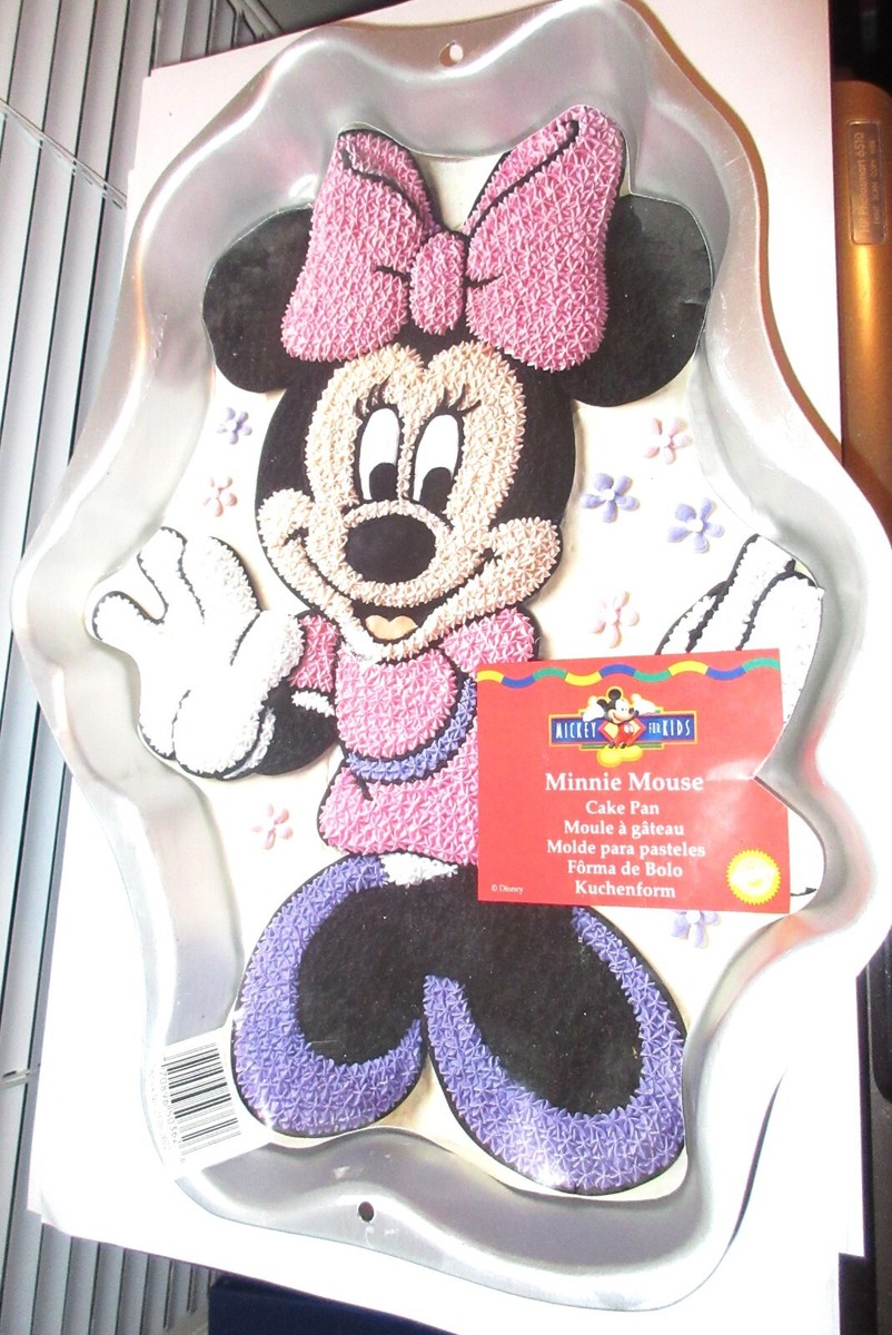 Minnie Mouse Wilton Disney Cake Pan 1998 Retired 2105-3602 New Old Stock