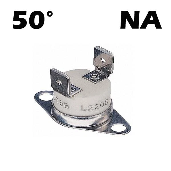 YES TERMOSTATO A CONTATO PASTIGLIA 50C° NA STUFA A PELLET CALDAIA VENTILCONVETTORE