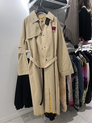 off white trench Coat
