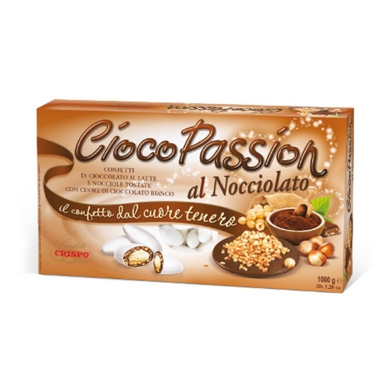 CONFETTI CRISPO CIOCOPASSION NOCCIOLATO BIANCO 1 KG.