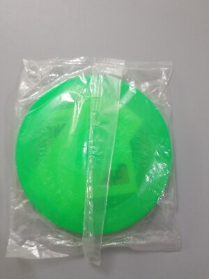 Kellogg's Cereal 1988 Tony the Tiger 4'' Frisbee Flyer Premium - Green