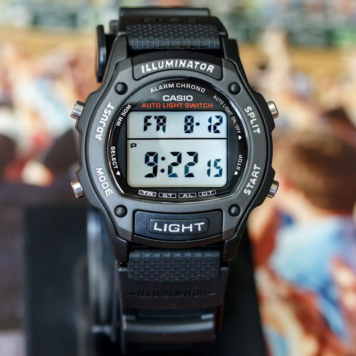 Mens watch clearance with alarm function