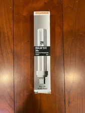 Sylvania Dulux D/E 26W Compact Fluorescent Light Bulb 20684 827