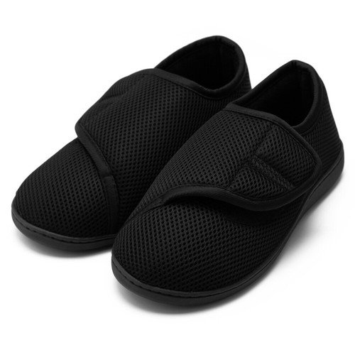 Wide Walking Shoes with Adjustable Closure Slip-On Orthopedic Shoes for Elderly - Picture 6 of 13