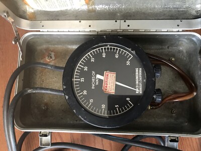 RINCO ENGINEERING M-56-50 MASTER METER 0-50 IN WC R1233 M-56-50