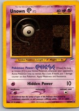 Unown [C] Unlimited Uncommon Neo Destiny 057/105 HP on eBay
