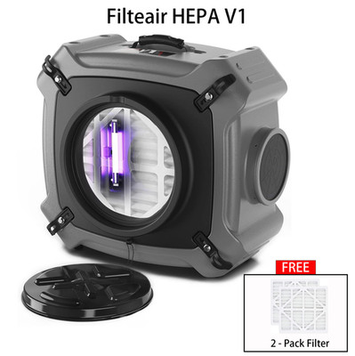 Abestorm V1 750 CFM Air Scrubber UV-C 4 Stage Filtration Air Machine Air Cleaner