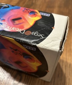 Sega Dreamcast Red Controller  OEM  - In Box /w Manual - Tested