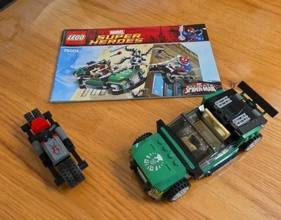 LEGO Marvel Super Heroes 76004 Jagd im Spider-Cycle - Spuder-Man - ohne Figuren