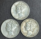 1945 Mercury Dime Year Set
