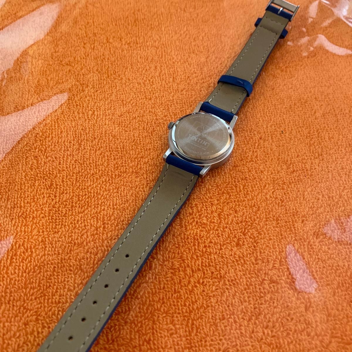 Tintin Snowy Watch Vintage Blue Casual Collectible Fr… - Gem