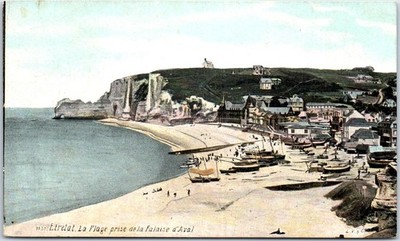 76 ETRETAT old postcard [REF 51956]