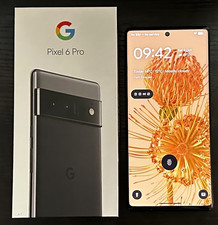 Google Pixel 6 Pro Slate Black Smartphone 5G Unlocked 128GB Boxed