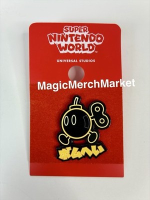 Universal Studios Super Nintendo World Mario Bob-omb Bomb Pin | eBay
