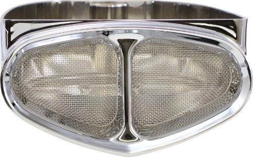 Kit de admisión de aire Cobra PowrFlo - Cromo motocicleta bicicleta de calle 606-0102-SB Foto 2 de 4