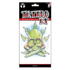 Tinsley Transfers Bubonic Temporary Tattoo - Morris Costumes
