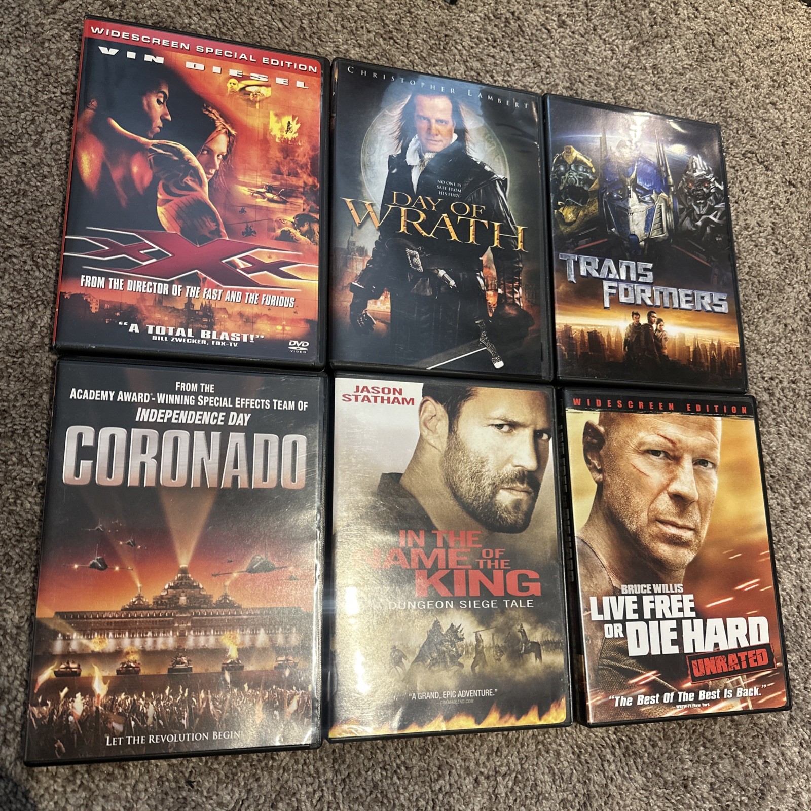 23x Action Movie DVD Bundle! Lot