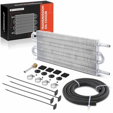 Transmission Oil Cooler, Universal Aluminium 4 Pass Tube and Fin, Towing Up