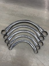 Snap-on Tools 5pc Sae 12pt Half Moon Box Wrench Set 716 916 58 1116 78