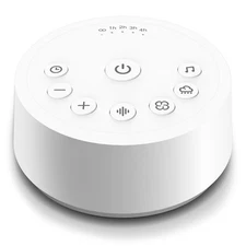 Sound Machines Sleep White Noise Machine with 25 Soothing Sounds 32 Volume Le...