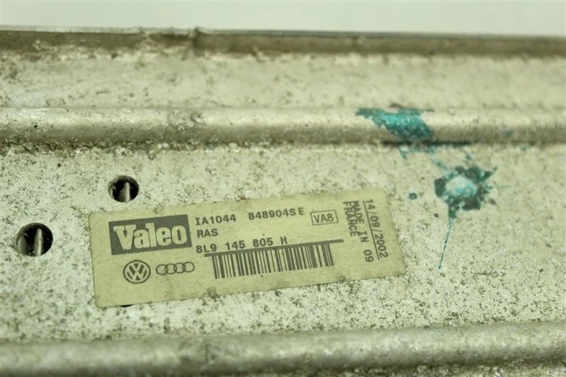 INTERCOOLER AUDI TT 2000 00 2001 01 2002 02 2003 03 04 05 06 1141126 Foto 2 de 4