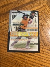 2024 Panini Prospect Edition Wyatt Sanford Prizm Holo Black Velocity SP 18/39