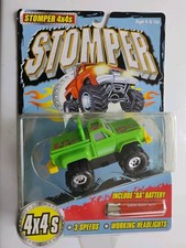 Tinco Stomper 4x4 CHEVY STEPSIDE on sealed card Green And Yellow