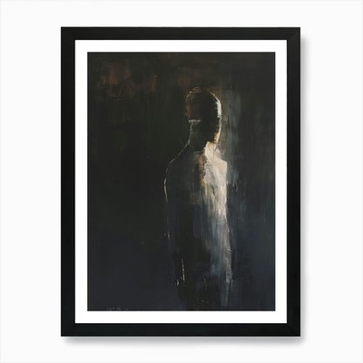 The Shadow' Art Print Framed Wall Art Poster Canvas Print Picture
