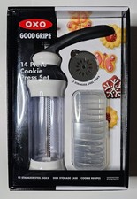 OXO Good Grips 14 Piece Cookie Press Kit New