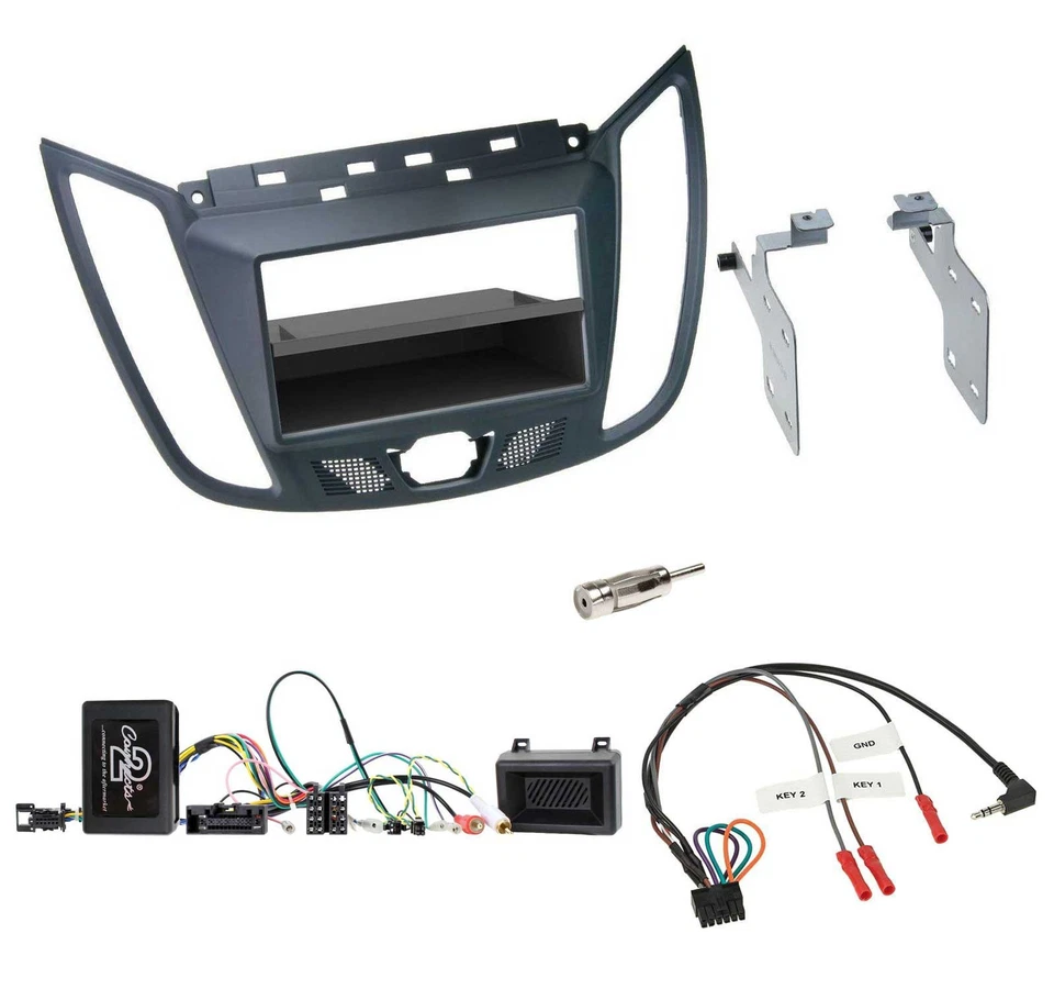 Pioneer MP3 Lenkrad CD DAB USB Autoradio für Ford C-Max Kuga dunkelgrau - Bild 3 von 4