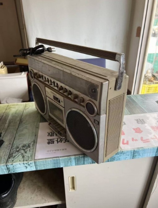 National RX 5500 Am-fm Cassette Vintage Boombox Disco Mac for sale