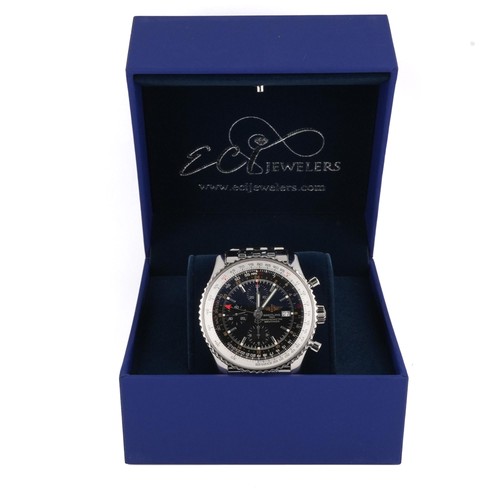 Breitling A24322 Navitimer Chronometre 46 mm Black Dial Stainless Steel 2010