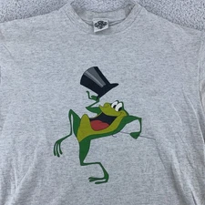 Vintage Michigan J Frog Shirt Mens Large Warner Bros Looney Tunes Cartoon 90s