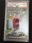 2018 Topps Update Shohei Ohtani #US1 Pitching, Red Jersey RC PSA 10 GEM MINT