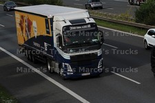 LKW Foto Volvo FH Planensattelzug Österreich weiß CONTAINER TERMINAL SALZ #m3lt
