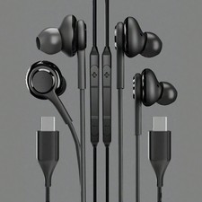 Hochwertige In Ear Kopfhörer mit USB C Ansch...