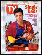 1992 Full House Fuller House✩.*˚Super rare item! ! TV Guide Bob Saget