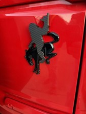 Sasquatch Add On Emblem Compatible With The Ford Bronco - Carbon Fiber