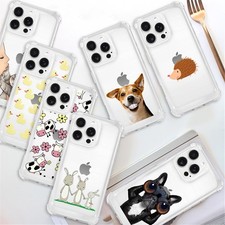 For Samsung A16 A56 A26 Animals Phone Case iPhone 13 14 15 16 Pro Max Cute Cover