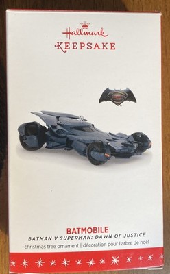 Hallmark 2016 BATMOBILE Batman v Superman Dawn of Justice Keepsake MIB