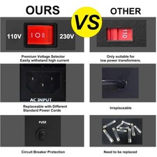 5000W Voltage Transformer w/ Circuit Protection