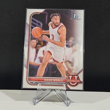 2021-22 Bowman University Isaiah Mobley #67 USC Trojans 1st Bowman Basketball