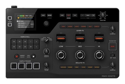 AlphaTheta RMX-IGNITE DJ Effektor Sampler Remix Station 3-BAND FX 96kHz 64bit