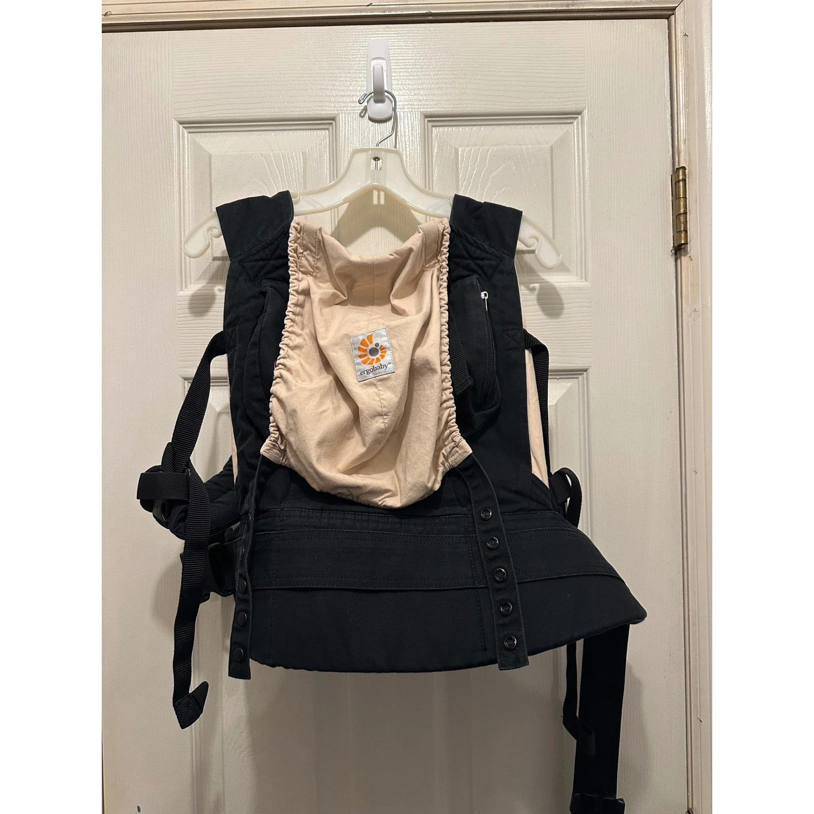 Ergobaby Carrier All Seasons Black Beige Baby Backpack Ergonomic Comfort