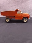 Vintage Tonka Dump Truck 1970s Steel Orange XR-101 Tires #13760 Pressed Steel