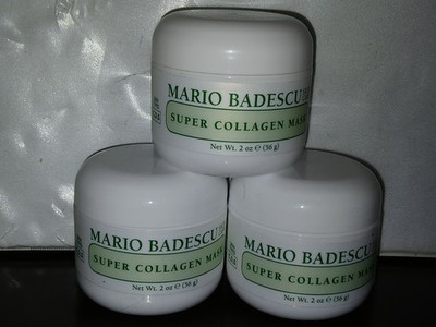 Mario Badescu Skin Care Super Collagen Mask - 2oz/56g Brand New Lot Of 3 