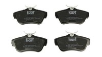 Hart 226 053 Bremsbelagsatz, Scheibenbremse FüR CitroËN Passend FüR Fiat